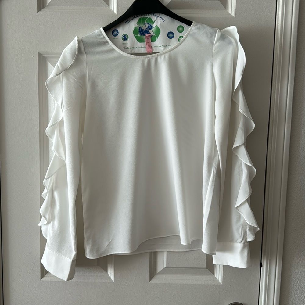 Maje white blouse